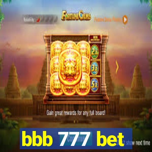 bbb 777 bet